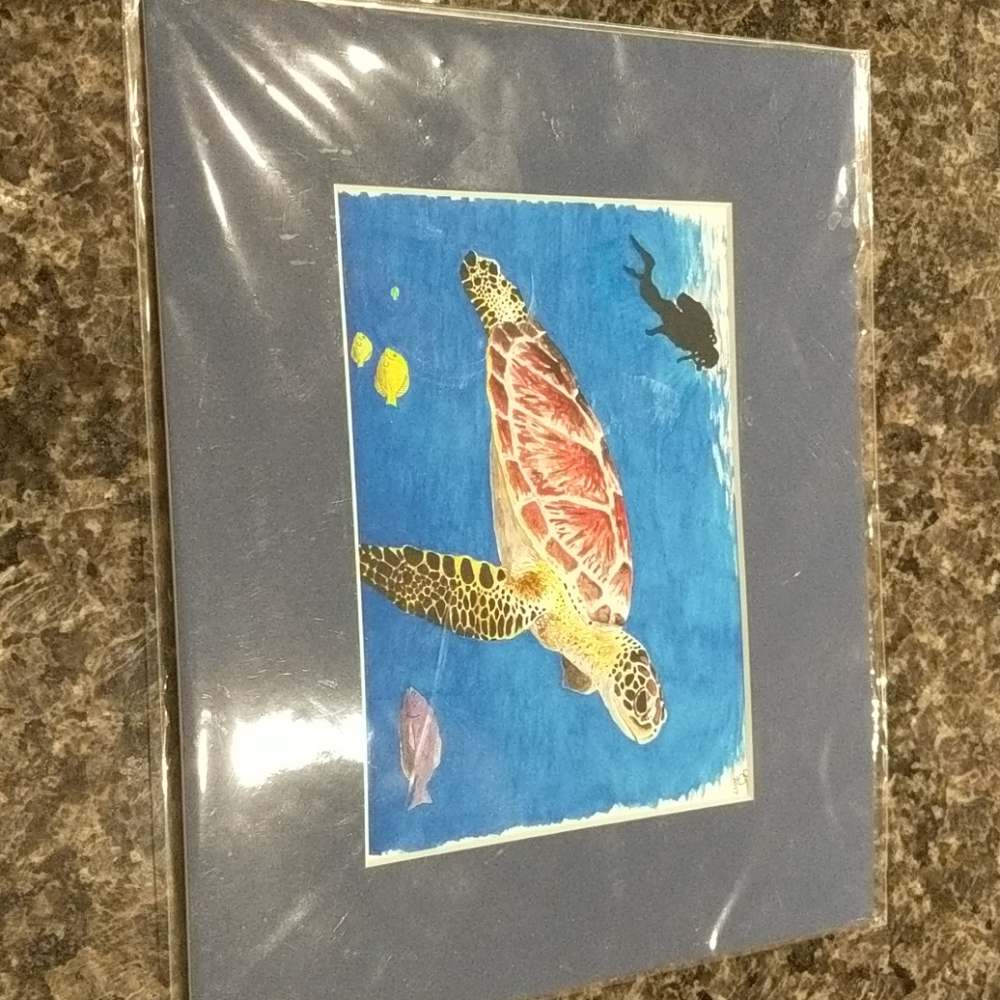 Sea Turtle Print